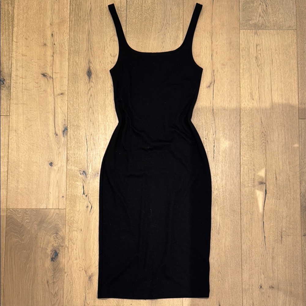 Zara Black Midi Dress